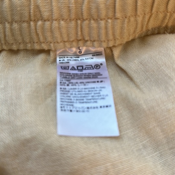 Banana Republic Linen Pants Joggers Large - Picture 8 of 8